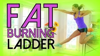 Fat Burning Ladder for Toned Thighs and Sculpted Abs [upl. by Emmalee]