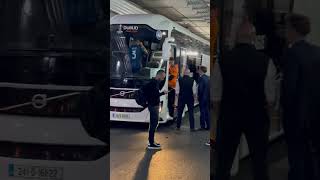 Bergamo stanno arrivando 👀😂 Holm e Hateboer scatenati sul pullman 🚌💥 Atalanta UEL [upl. by Lalib]