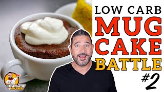 Low Carb MUG CAKE Rematch  The BEST Keto Mug Cake Recipe [upl. by Fabien]