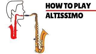 How To Play Altissimo High Notes On Sax  THE ULTIMATE LESSON [upl. by Saxe]