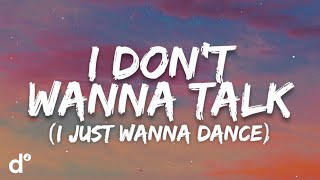 Glass Animals  I Dont Wanna Talk Lyrics I Just Wanna Dance [upl. by Mya]