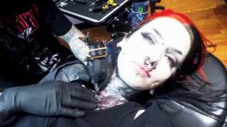 neck tattoo Vlog [upl. by Sorazal401]