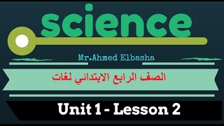 ساينس لغات Unit 1  Matter  lesson 2  Part 3  Changes of matter  Grade 4 [upl. by Anaibib]