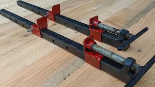 Como hacer prensas para Carpintería  How to make clamps for carpentry [upl. by Barolet]