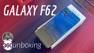 Samsung F62 Unboxing Powerful Processor 7000mAh Battery at a Good Price [upl. by Einberger]