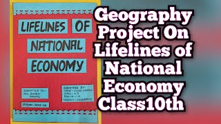 LIFELINES OF NATIONAL ECONOMY in 30 Minutes  Mind Map Series for Class 10th [upl. by Celinda]