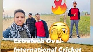 Extratech oval international cricket stadium visit 😳views [upl. by Palmira684]