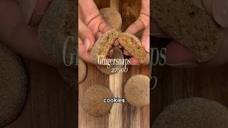 27100  Gingersnaps gingersnap ginger baking easyrecipes [upl. by Ayrad]