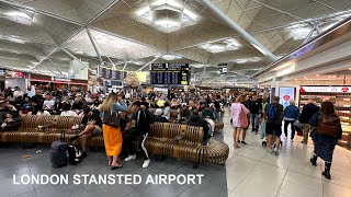 Look Around London Stansted Airport  Summer 2023 London Airport Walking Tour [upl. by Adnuhsat905]