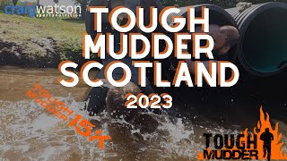 Tough Mudder Scotland Saturday 2023  15k  GoPro  Obstacles  Personal Trainer [upl. by Xineohp]