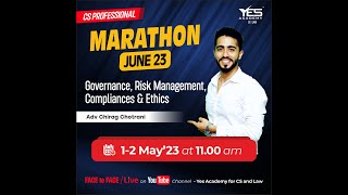 GRMCE MARATHON for June23  CS Professional GRMCE Marathon June23  Adv Chirag Chotrani [upl. by Tynan]