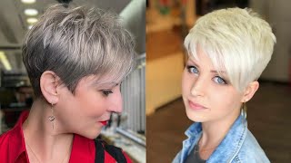 Undercut Pixie Haircuts For Older Women 2024  Best Pixie Haircuts Transformation  Haircut Tutorial [upl. by Arabelle806]