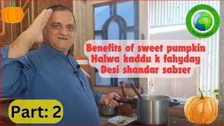 Benefits of sweet pumpkin  Halwa kaddu k fahyday  Desi shandar sabzer [upl. by Olag]