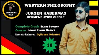 Habermas  Hermeneutic Circle hermeneutics contemporarywesternphilosophy [upl. by Landers328]