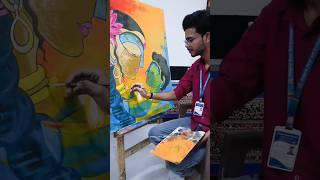 Composition painting painting art composition artist ujjain [upl. by Silva515]