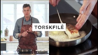 Välstekt med Scanpan  Torskfilé [upl. by Tnarb]