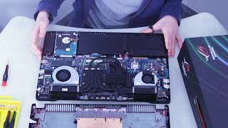 Tearing down the worlds first notebook with AMD Ryzen 7 desktop processor [upl. by Nivej879]