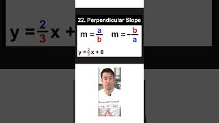 Perpendicular Slope SAT Math Formula 2223 [upl. by Drawets]