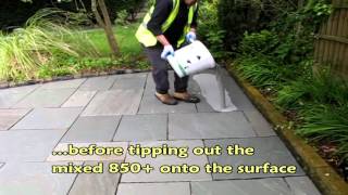 GftK VDW 850 PLUS Pavement Jointing Mortar [upl. by Craig405]