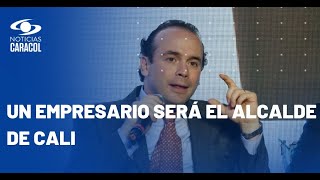 Alejandro Eder nuevo alcalde de Cali repuntó y venció a Roberto Ortiz [upl. by Nivla]