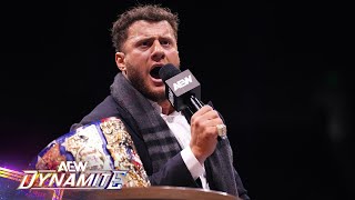 MJF is your new AEW AMERICAN Champion  72424 AEW Dynamite [upl. by Llabmik]