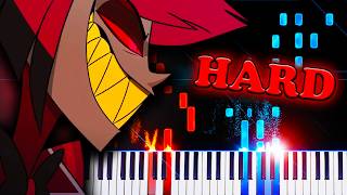 Stayed Gone from Hazbin Hotel  Piano Tutorial [upl. by Yvonner]