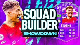 FIFA 22  92 FUT BIRTHDAY ROBERTO FIRMINO SQUAD BUILDER SHOWDOWN  ULTIMATE TEAM [upl. by Ahsian786]