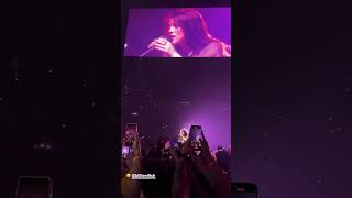 Live Billie Eilish performance 🤩 [upl. by Elene]