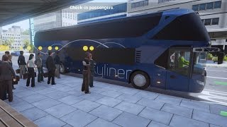 Nuevo Bus Neoplan Skyliner Doble Piso  Fernbus [upl. by Ardme]