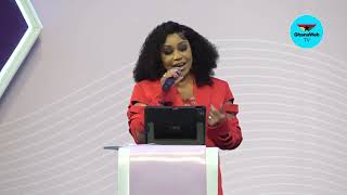 Nollywood actress Rita Dominic shares her life story at Women of Valour 2024 [upl. by Ahsad]