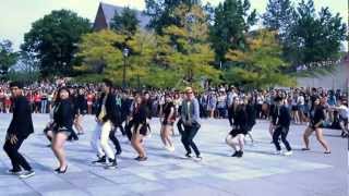 Cornell University Flash Mob  Gangnam Style [upl. by Ennazor]