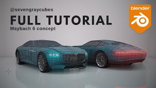 HOW TO model 3D CAR in Blender  FULL TUTORIAL [upl. by Neenaj]