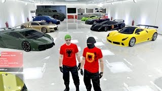 GTA 5 SHQIP  Krejt Kerret qe i kom tBleme  Garage Tour   SHQIPGaming [upl. by Leasi]