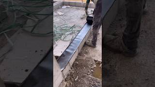 Damp Proof Membrane Steel Wire Mesh amp Steel Plate Locker in Masonry Techniques viral respect sub [upl. by Ayenat]