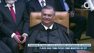 Flávio Dino toma posse como ministro do Supremo [upl. by Catharina]