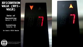 REMASTERED 2x OTIS Gen2 Lifts  Elevators  Epiwalk Epicentrum Walk Rasuna Jakarta [upl. by Ailerua]