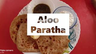 Aloo Paratha  Tasty  Delicious   Yummy Bites [upl. by Ermine820]