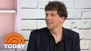 Jesse Eisenberg My Stories Come From ‘Personal Anxieties’  TODAY [upl. by Ludwigg]