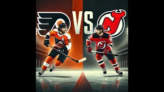 NHL 24  Philadelphia Flyers vs NJ Devils  Preseason [upl. by Pontus]