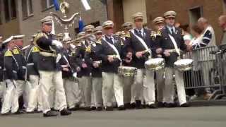 Schützenfest in Kapellen 2014 Parade Teil 1 [upl. by Vernor346]