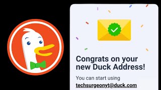 How To Use DuckDuckGo Anti Tracking Email Protection Service 2022 [upl. by Enneite]