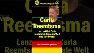 Lanz erklärt Carla Reemtsma reale Welt Leben​ Porsche Dienstwagen Arbeit Pendlerpauschale [upl. by Nurav327]