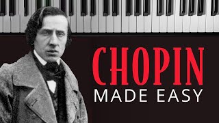 3 Easy Chopin Pieces For Beginners Classical Piano Lesson [upl. by Gniliem]