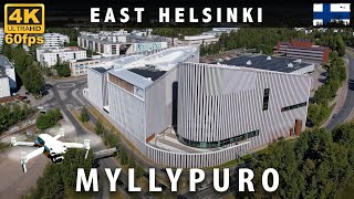 MYLLYPURO HELSINKI 🇫🇮 Metropolia Ammattikorkeakoulu University  Liikuntamylly 🚇 Idän oranssi Metro [upl. by Corrianne]