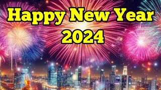 Happy New Year 2024 greetings  New Year wishes 2024 [upl. by Bonar]