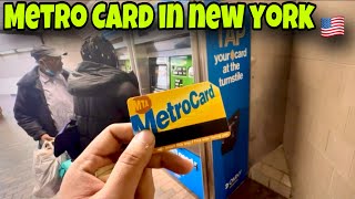 How to Get a Metro Card in New York City  Best Package Recommendation 🇺🇸❤️🔥 [upl. by Willetta]