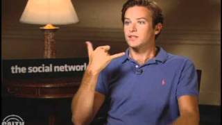 CalTV Features quotThe Social Networkquot with Armie Hammer [upl. by Ardnasxela137]