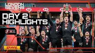 Series FINALE in London  HSBC London Sevens Rugby [upl. by Arreit]