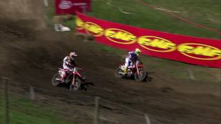 Antonio Cairoli charge MXGP of Germany 2016  motocross [upl. by Hausmann]