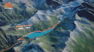 Haute Route CransMontana 2023  Course video [upl. by Lidstone548]